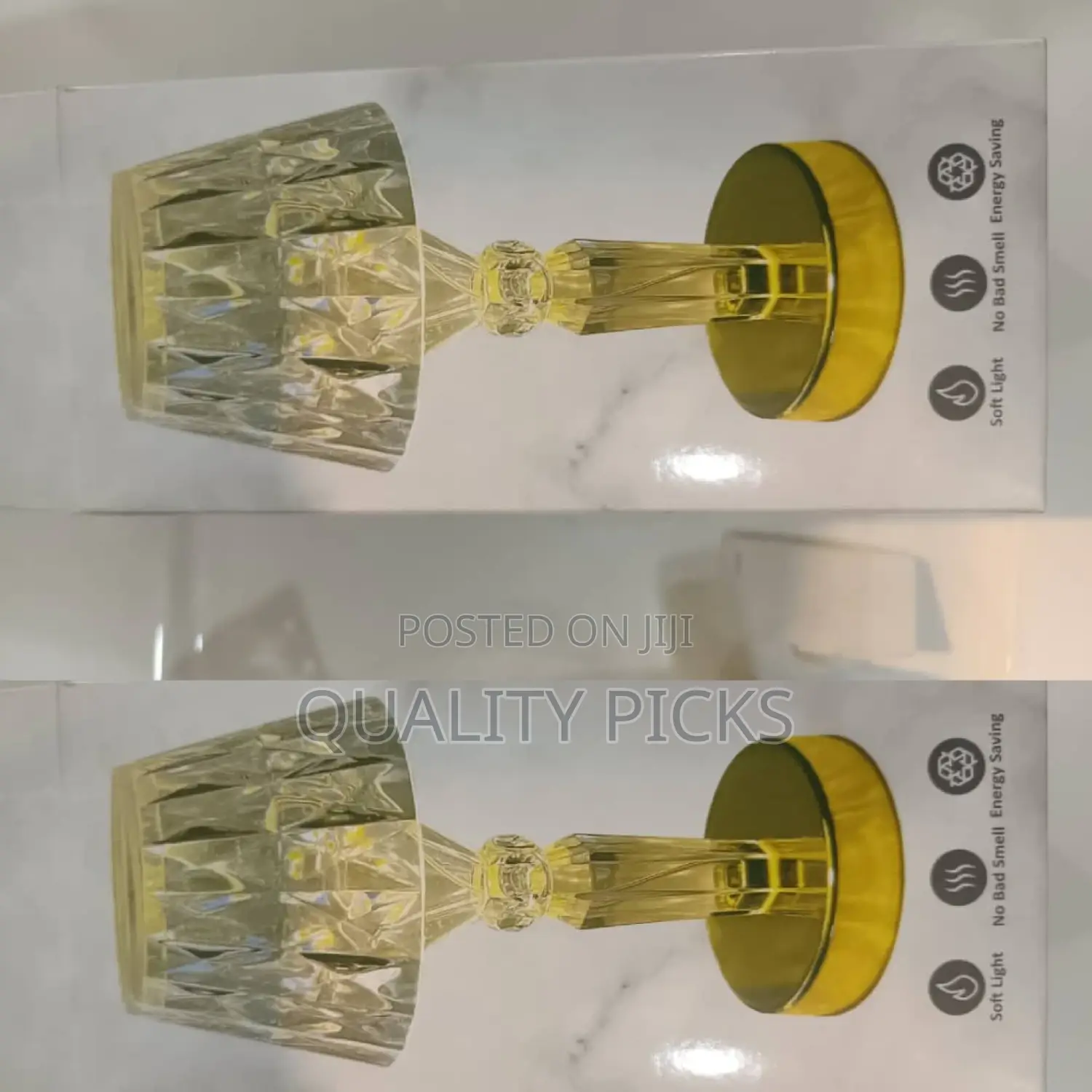 Crystal Night Table Lamp