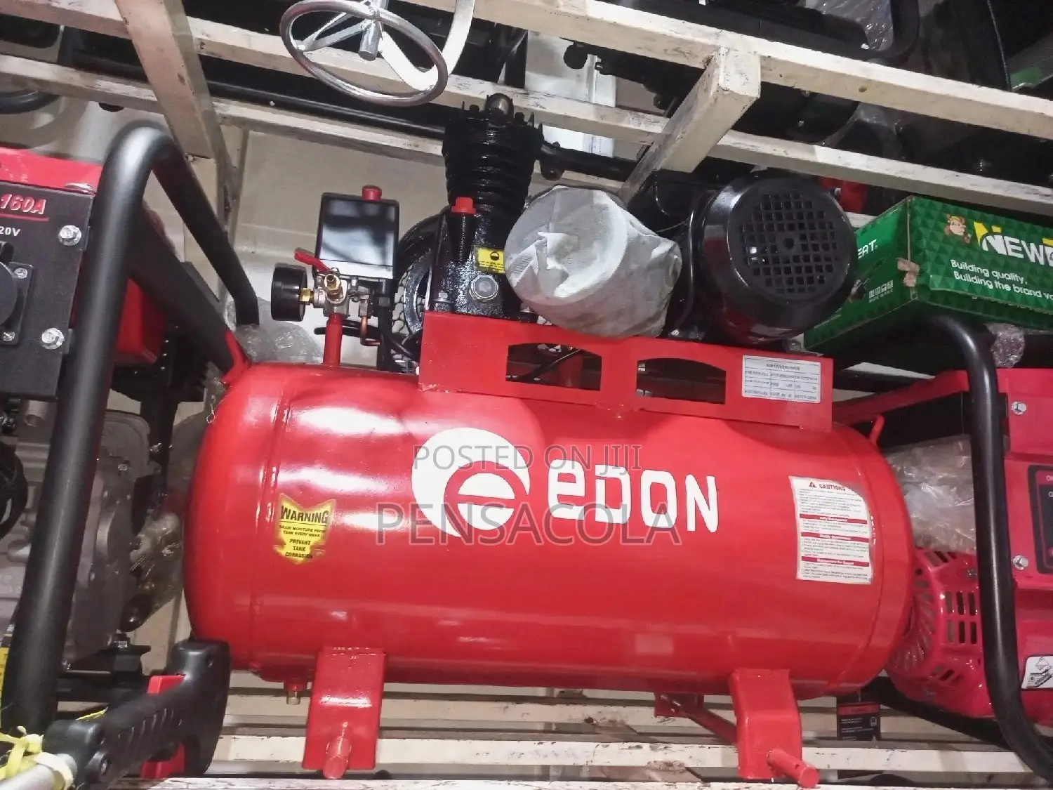 Edon Air Compressor 50 Litres Belt