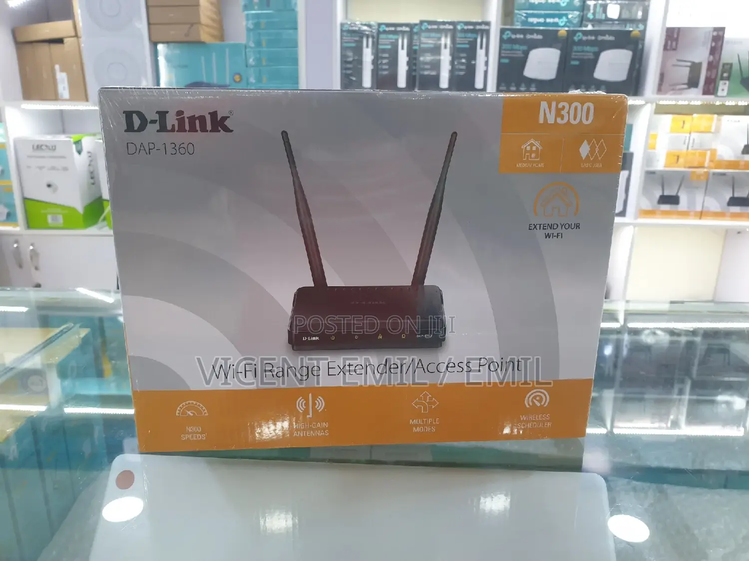 D-Link Wifi Range Extender/Access Point DAP-1360 N300