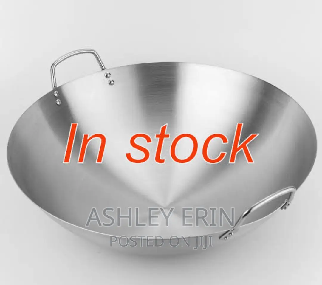 Stainless Steel Work Deep Frying Pan