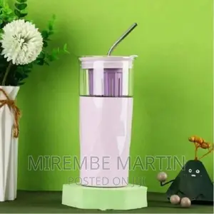 Cup With Glass Liner,Stainless Steel Convenient Coffee Cup,