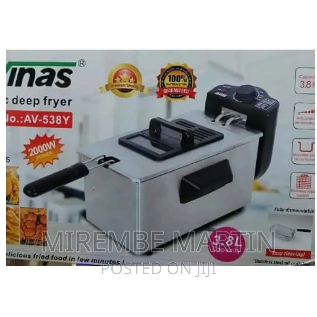 Avinas 3.8 Litre Oil Chips Chicken Deep Fryer