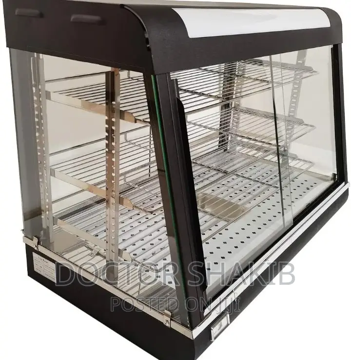 Durable and Efficient Showcase Food Warmer