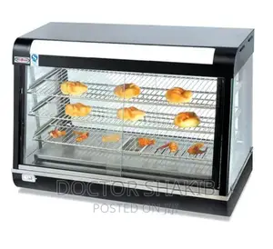 Durable and Efficient Showcase Food Warmer