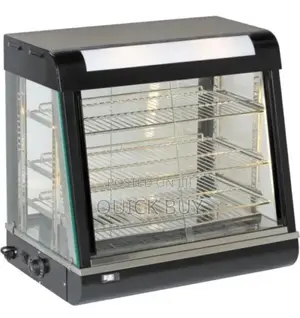 Stainless Steel 3 Layers Electric Food Warmer Display