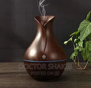 Ultrasonic Wooden Aroma Vaso Style Humidifier