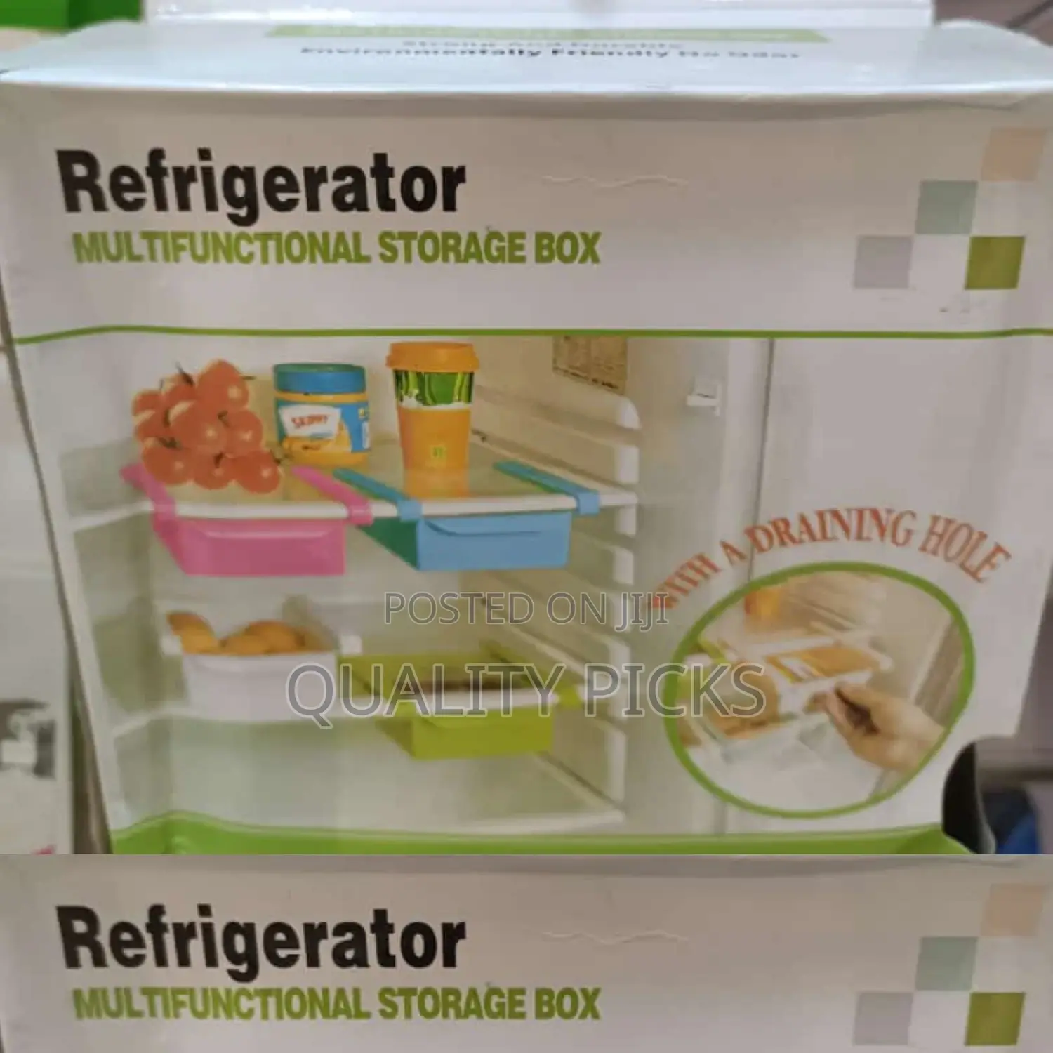 Plastic Refrigerator Storage Box