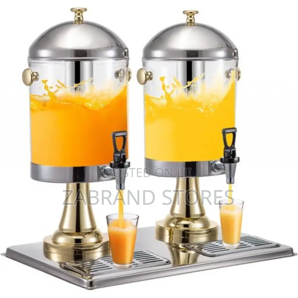 Non Electric Double Juice Dispenser