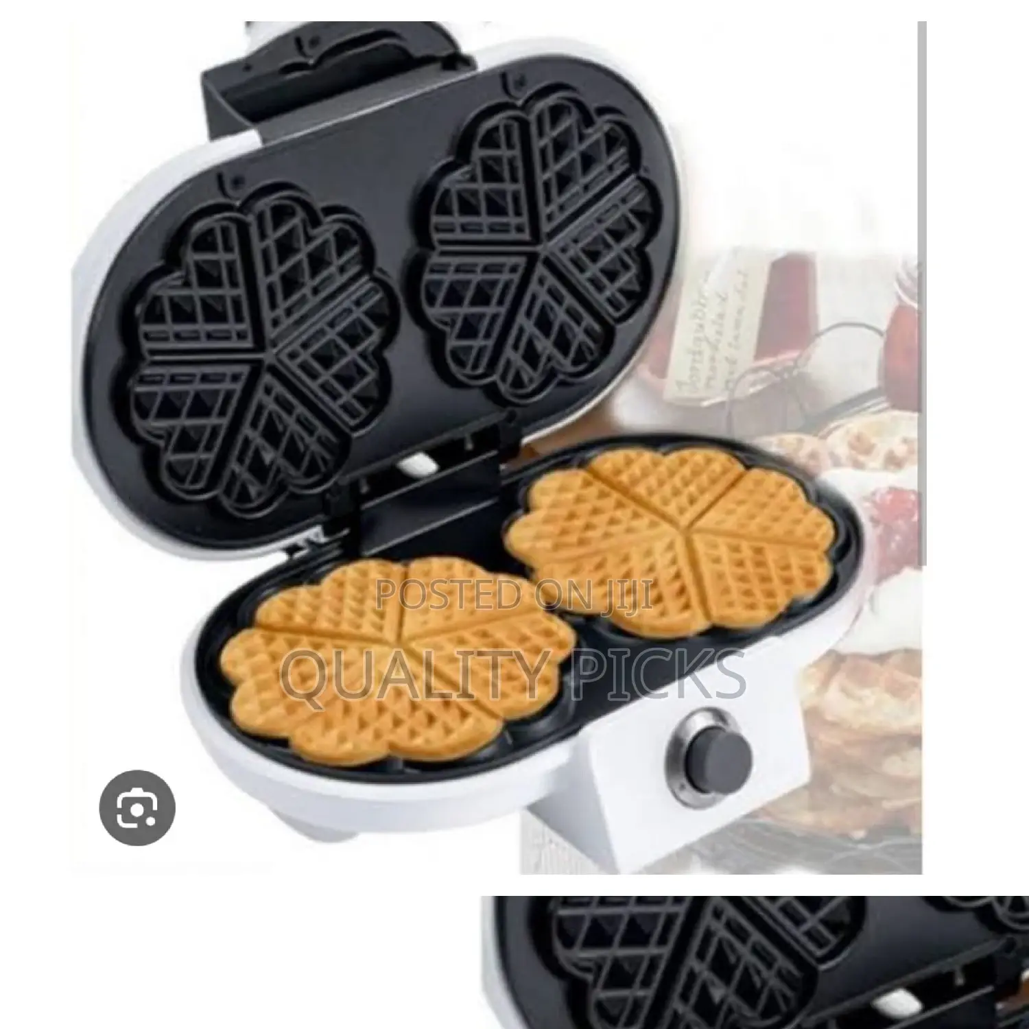 Electric Double Waffle Maker