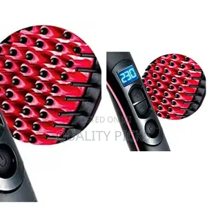 Ceramic Hair Straightener Brush