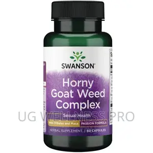 Horny Goat Weed Complex With Tribulus and Maca, 60 Caps