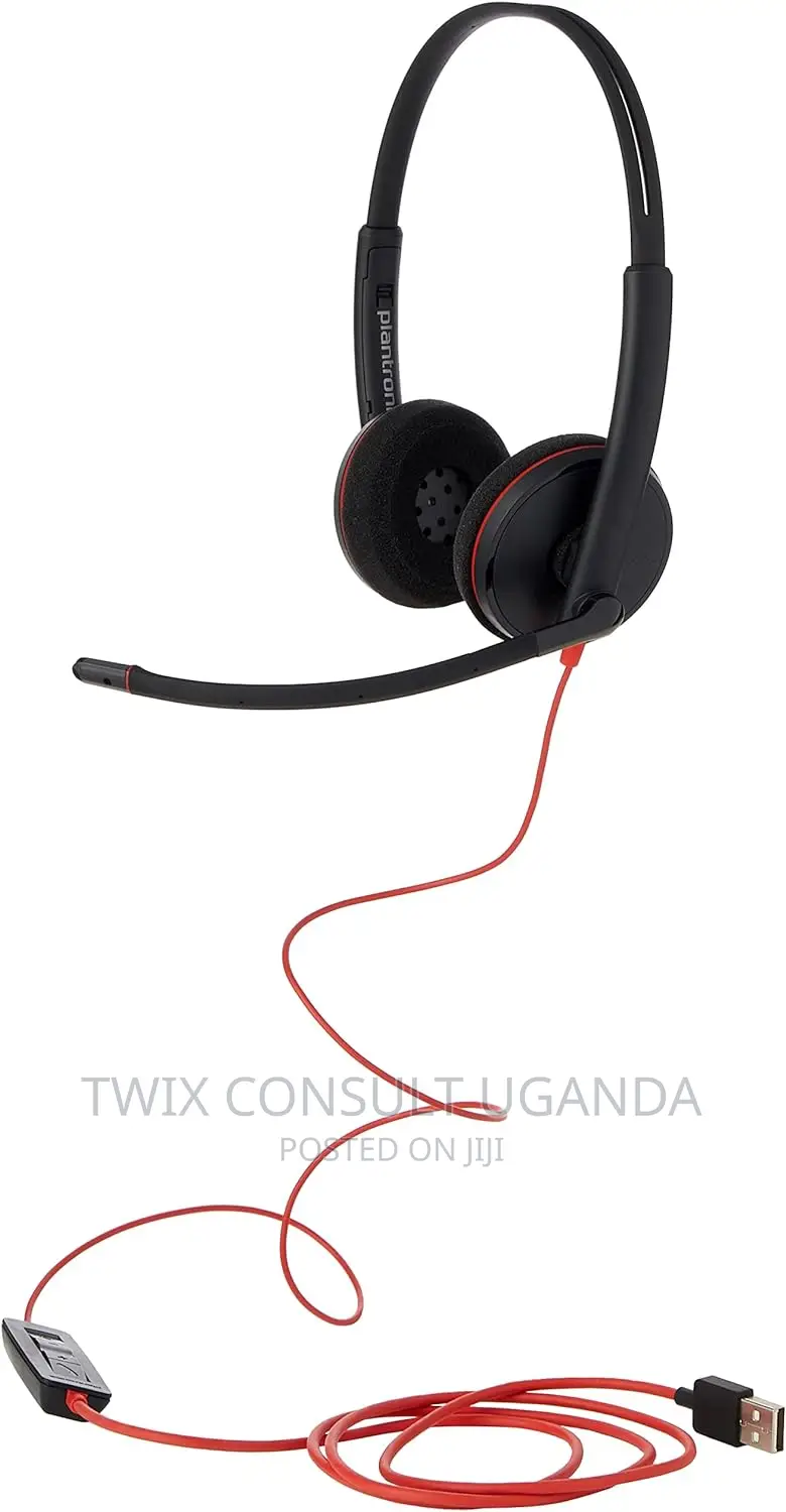 Usb Plantronics Black Wire 3200