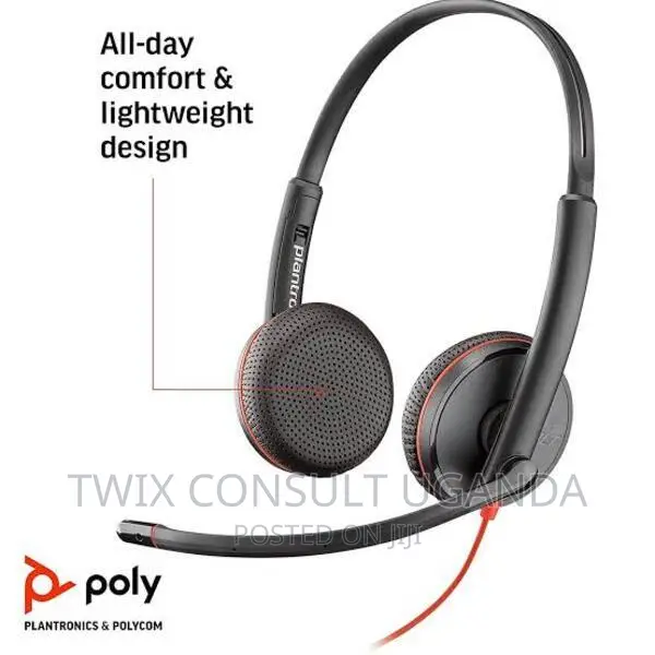 Usb Plantronics Black Wire 3200