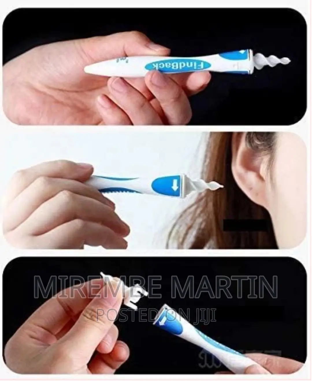 Ear Wax Remover Tool Kit Cleaner With Soft Silicone Spiral,