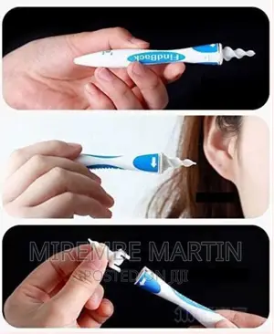 Ear Wax Remover Tool Kit Cleaner With Soft Silicone Spiral,