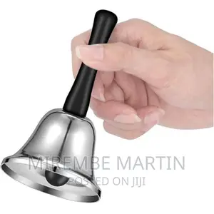Stainless Steel Hand Bell and Call Bell, Desk Bell