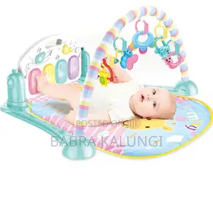 3 in 1 Baby Light Musical Gym Play Mat Fitness Piano