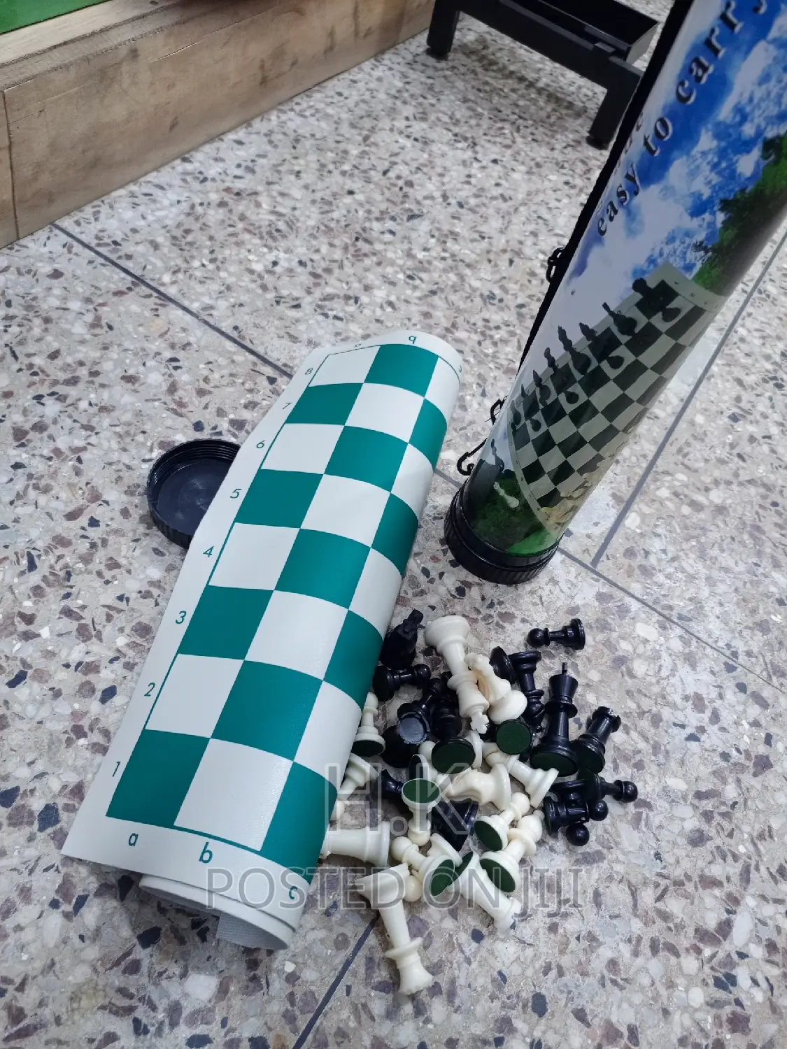 Portable Tournament Chess Board Game