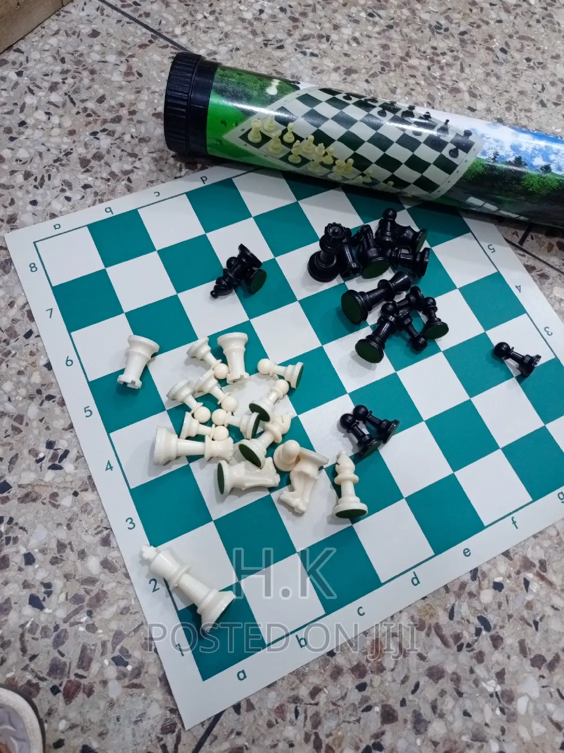 Portable Tournament Chess Board Game