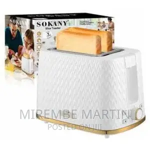 Sokany Elegant Design 2 Slices Bread Toaster