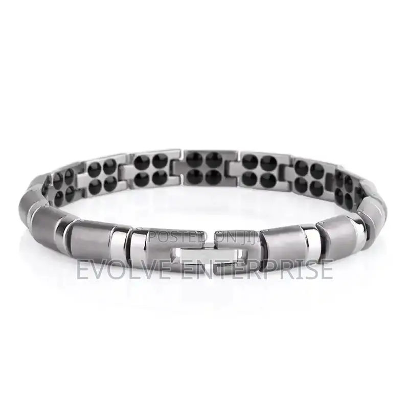 Titanium Germanium Beads Bracelet
