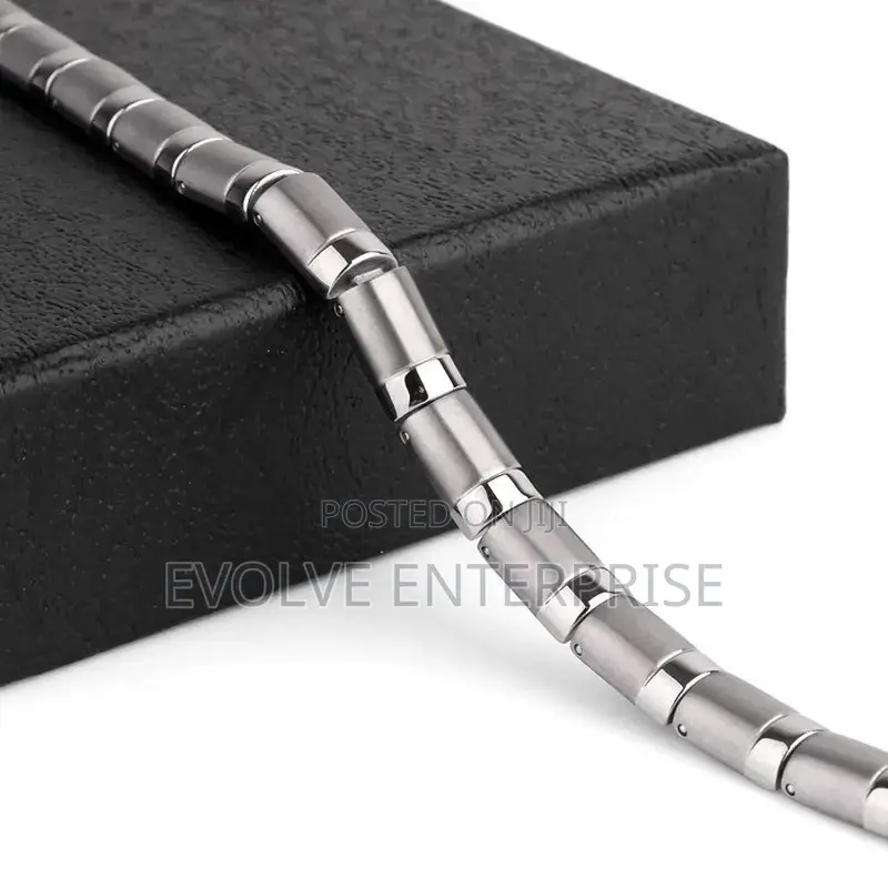 Titanium Germanium Beads Bracelet