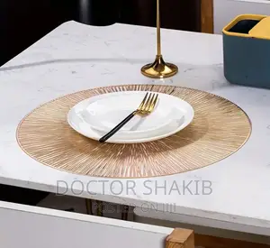 6pcs Multi-Use Golden Table Mat