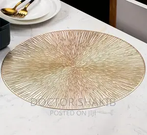 6pcs Multi-Use Golden Table Mat