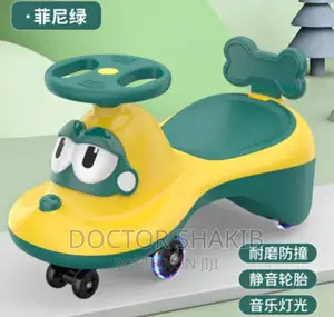 Cartoons Children Toy Car With Musical Lighting