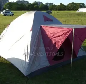 New Heavy Waterproof 4 People Camping Tent