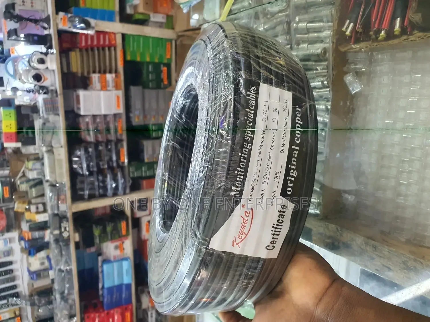 Camera Cable CCTV Coaxial Cable 100M