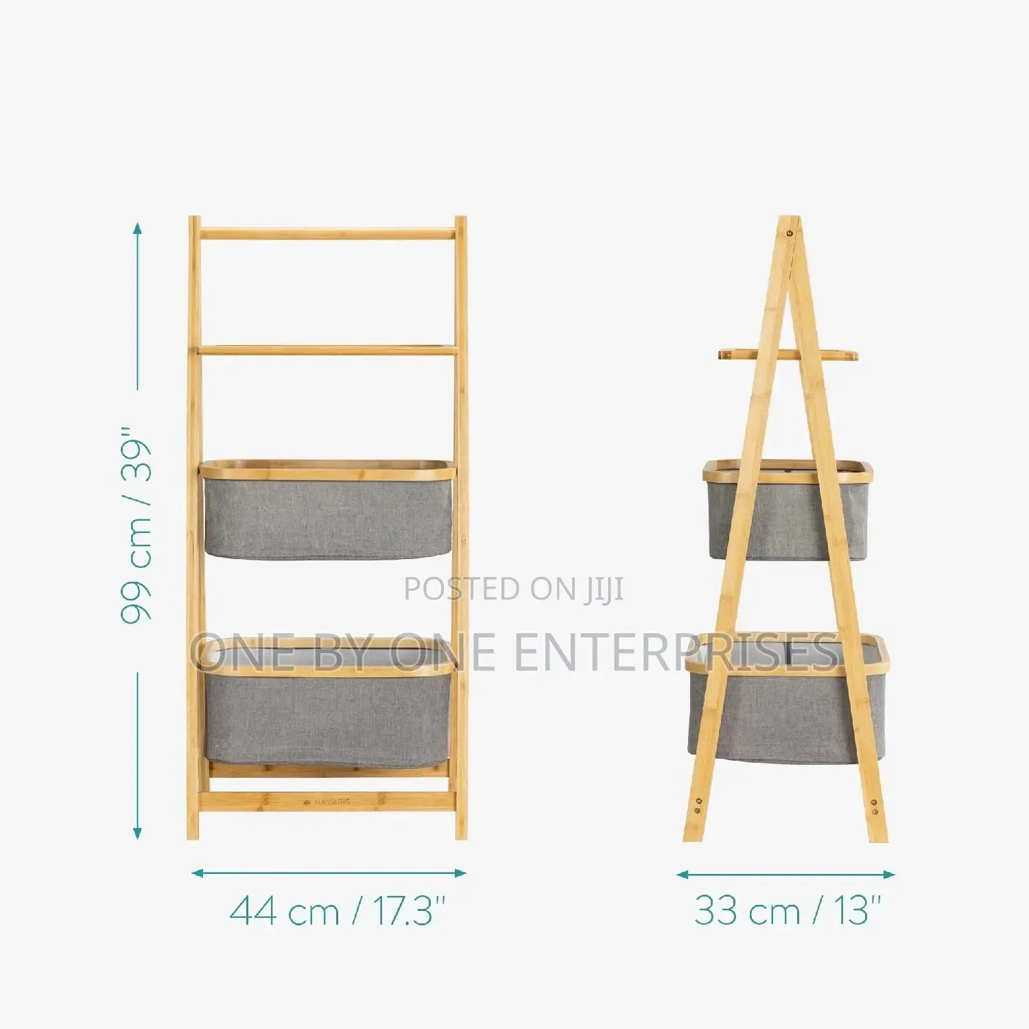 Bathroom Shelf Bamboo Shelf Laundry Basket Sorter