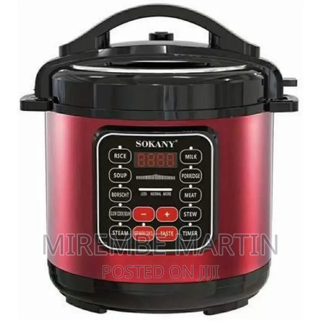 Sokany Touch Operated Digital Pressure Cooker