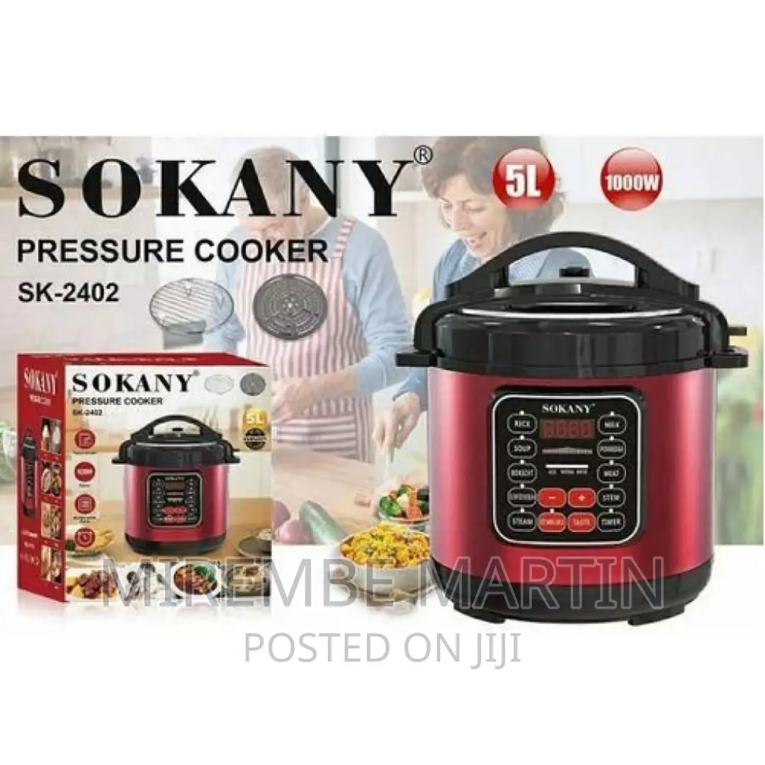 Sokany Touch Operated Digital Pressure Cooker