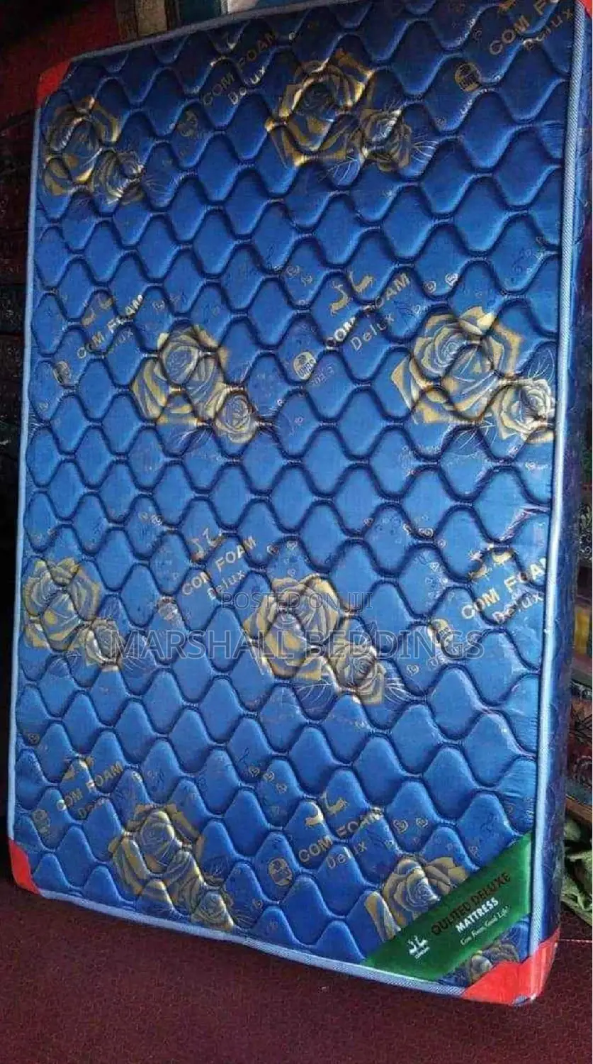 5by6/6inch Blue Quilted Comform Mattress