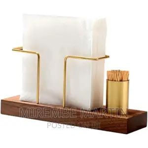 1pcsolid Wood Creative Vertical Tissue Rack,Toothpick Holder