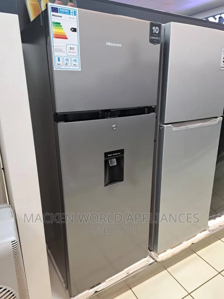 270 Hisense Double Door Fridge With Water Dispenser