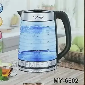 Mylongs Electric 2.2L BPA Free Glass Kettle