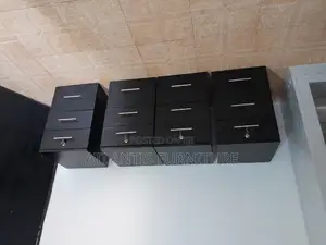 Black Storage Drawers