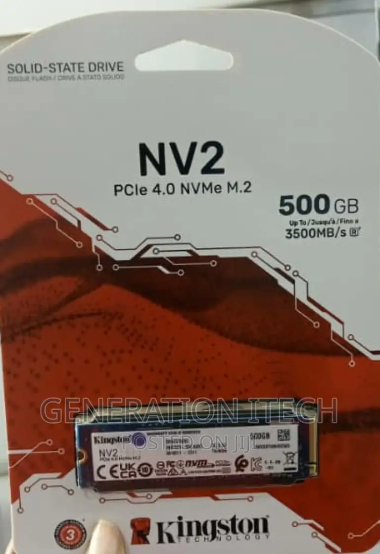 Kingston SSD Nv2 500gb