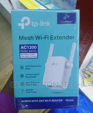 Tp Link Mesh Wifi Extender AC1200 Dual Band