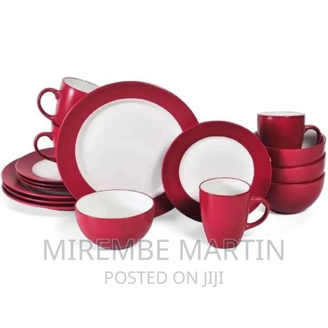 Tableware Set of Plates Cups Bowls Sideplates Dinner Sets