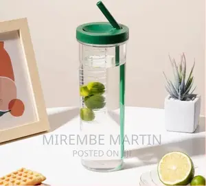Portable Juice Cup Lemon Filter Cute Drinking Bottle