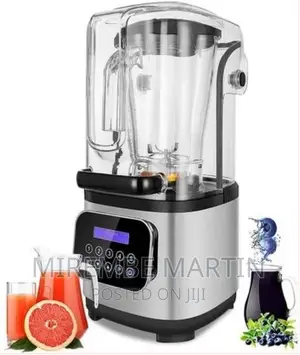 High Speed Sound Proof Blender With Cover Mixer Fruit Juicer