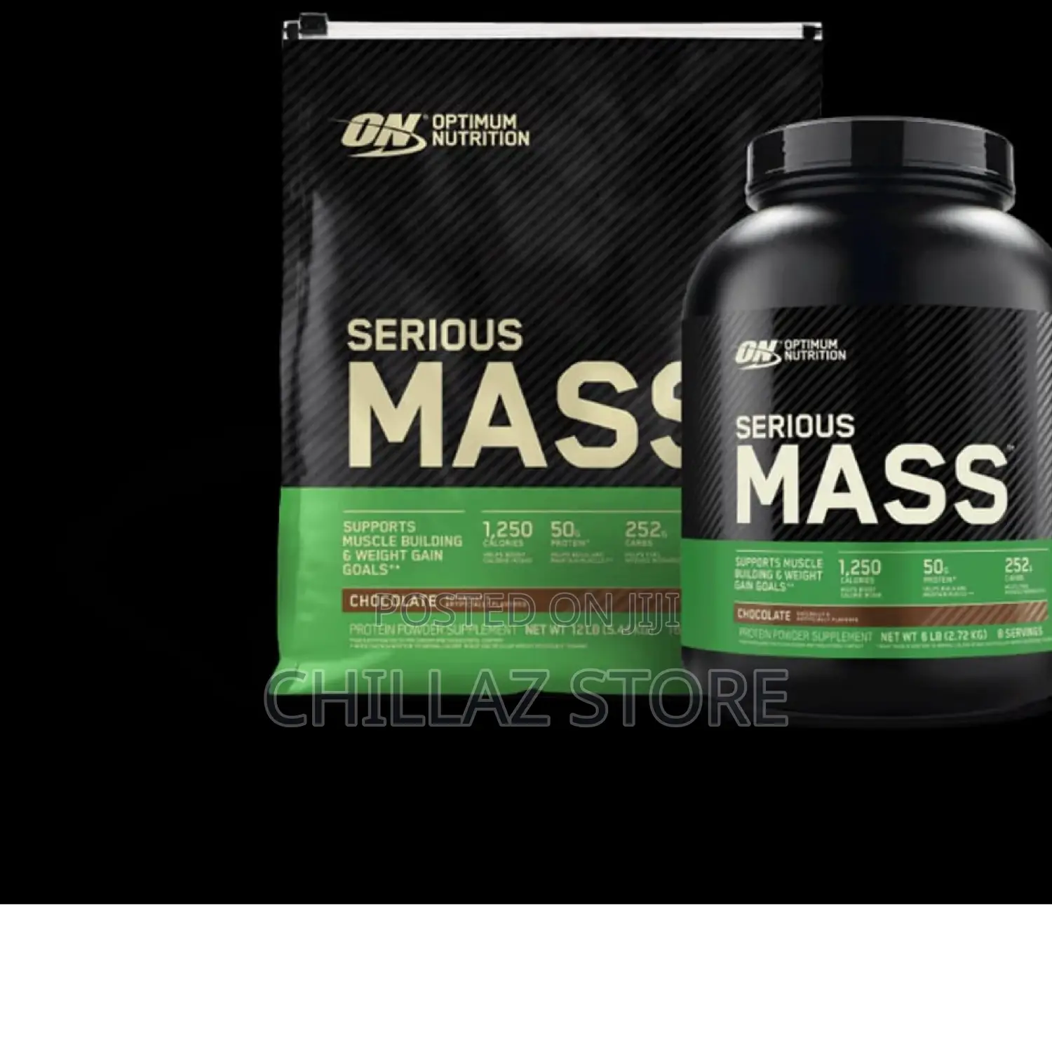 Serious Mass Optimum Nutrition Powder.