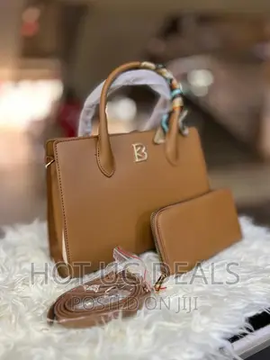 2pcs Ladies Classic Handbag - Colour May Vary
