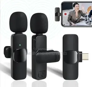 Wireless Lavalier Microphone Type C Mic for Interview