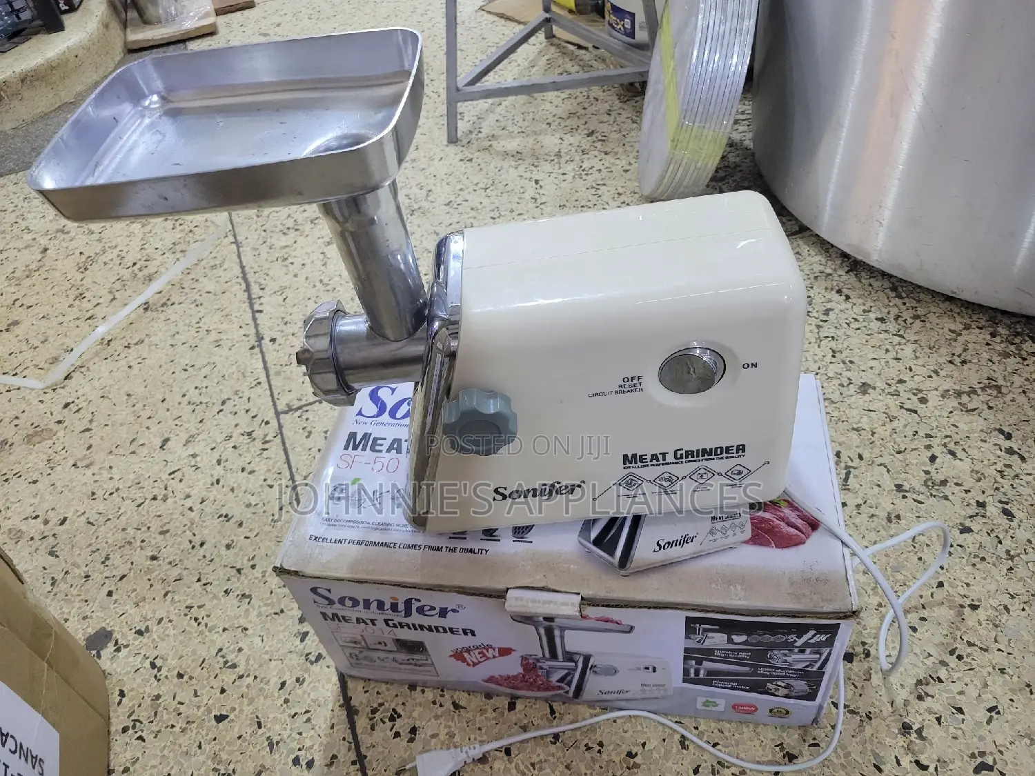 Sonifer Electric Meat Slicer Or Grinder