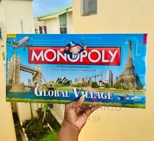 Generic Monopoly Global Village Property Board Game