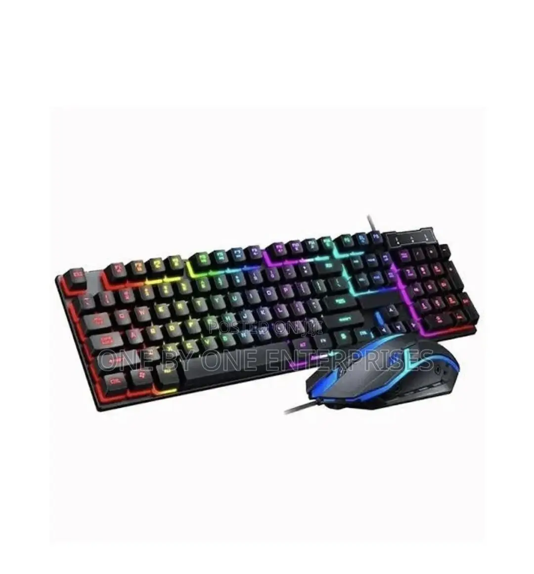 Gaming Keyboard and Mouse Combo-Black